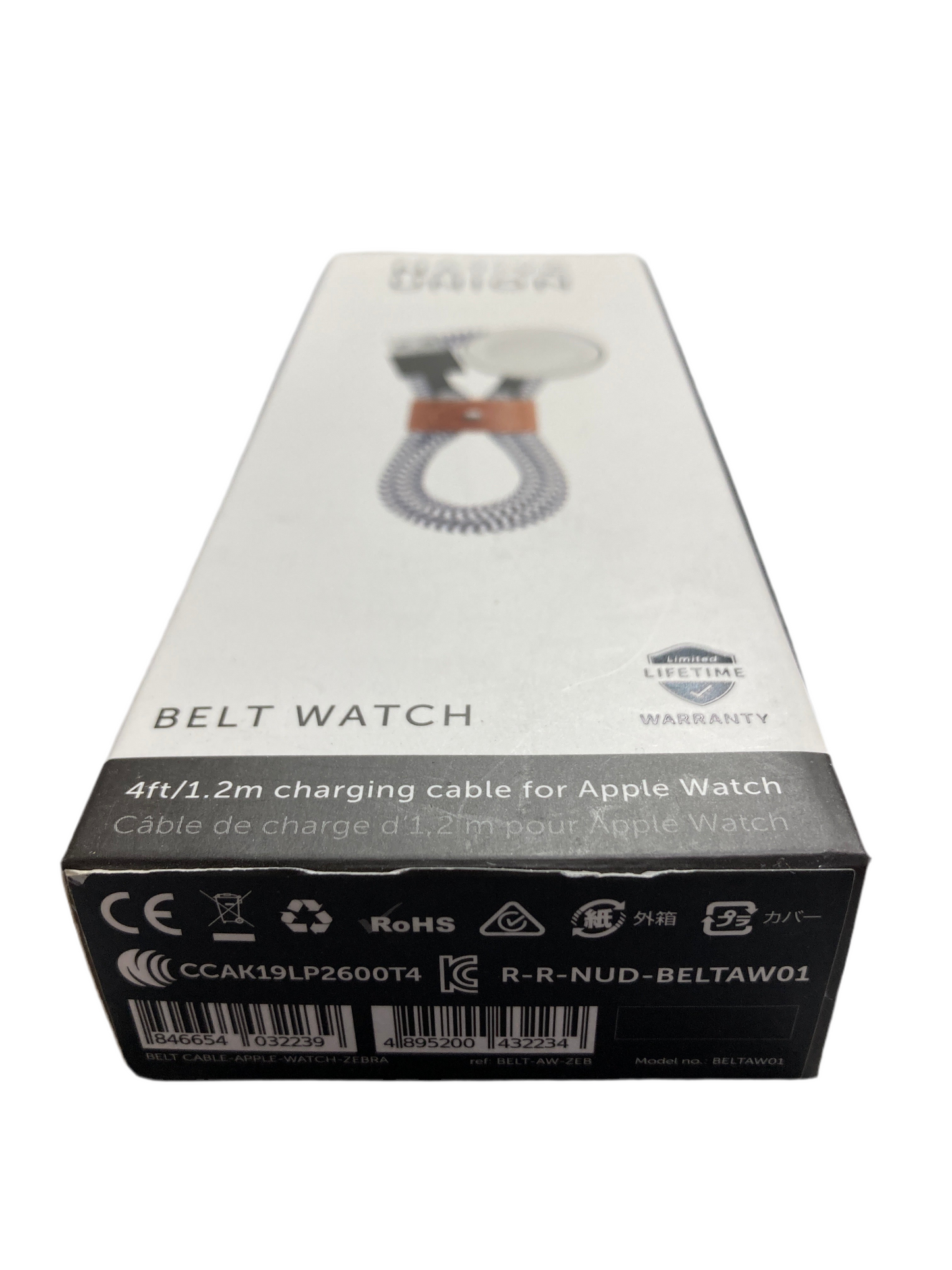 Native Union- Belt Watch 4ft/1.2m charging cable for Apple Watch