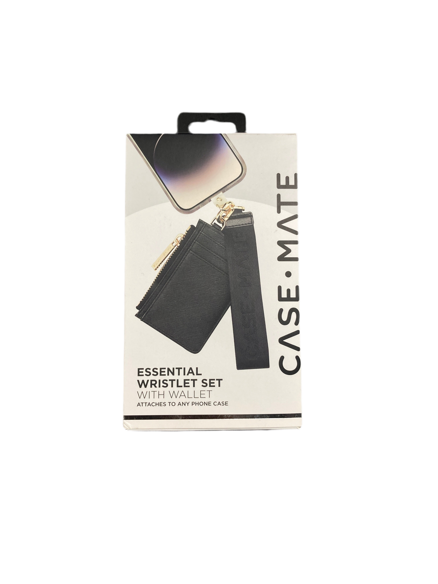 CaseMate- Essential wristlet set with wallet, attaches to any phone case