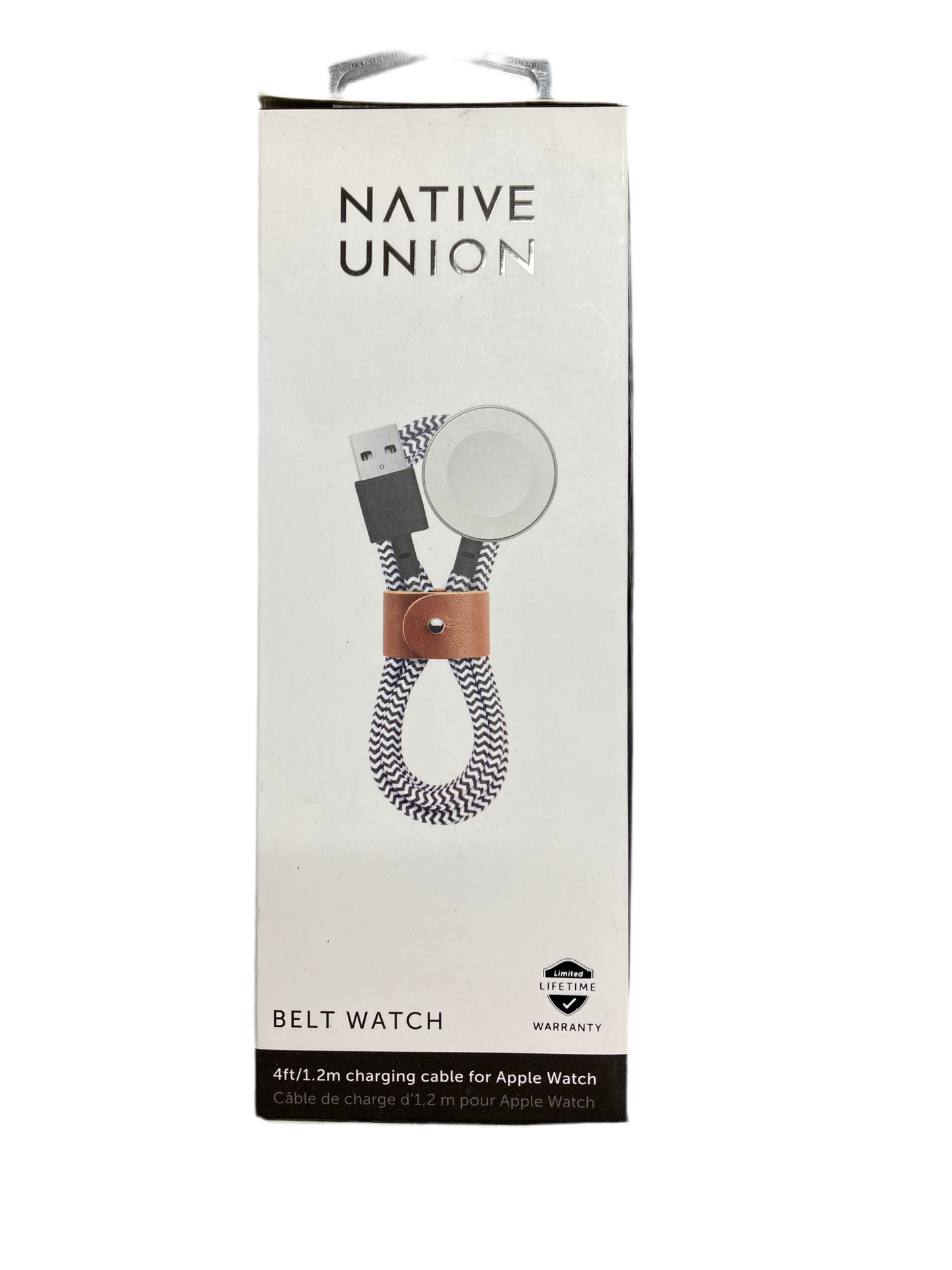 Native Union- Belt Watch 4ft/1.2m charging cable for Apple Watch