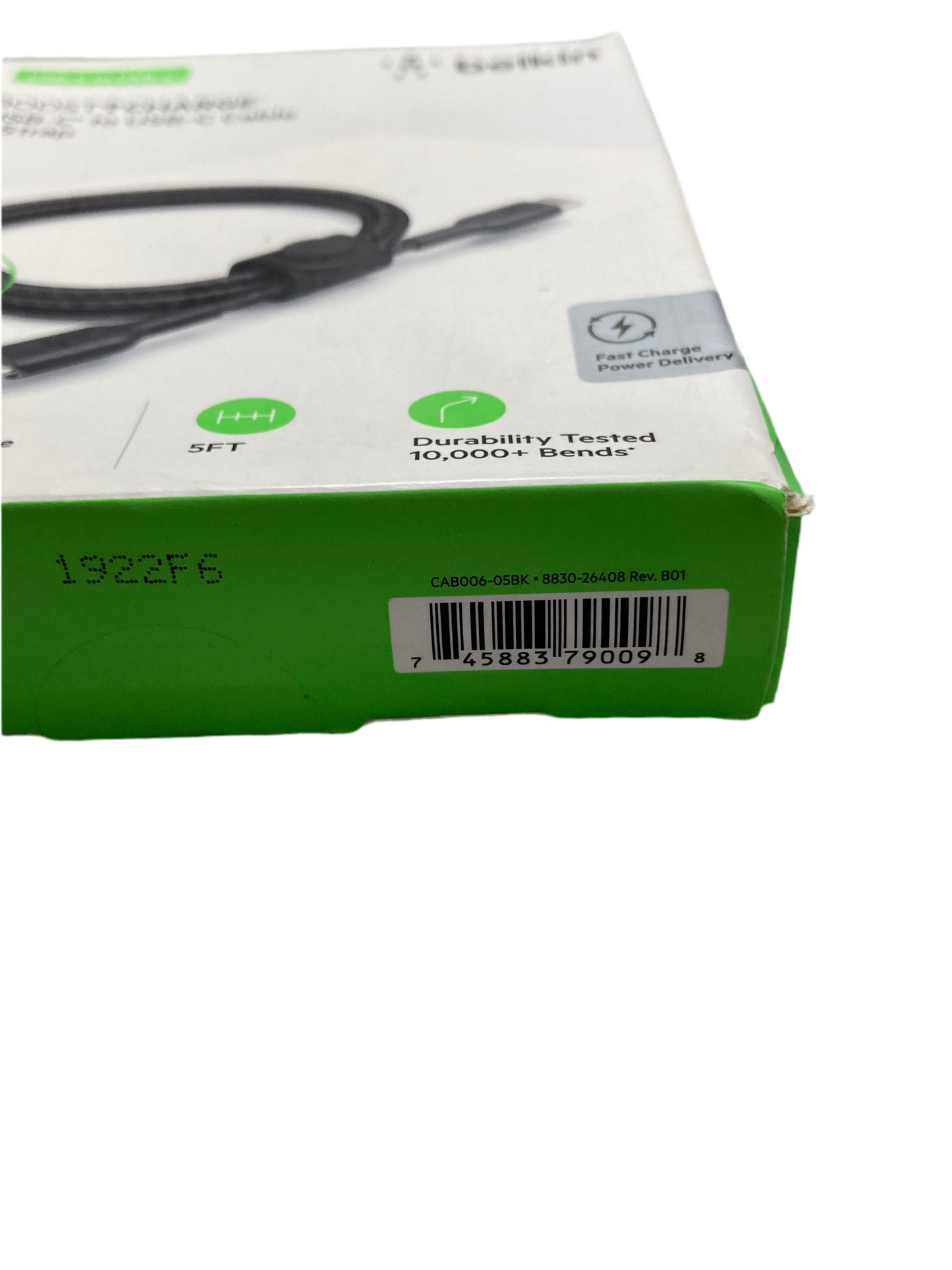 Belkin- BOOST CHARGE USB-C to USB-C cable + strap black