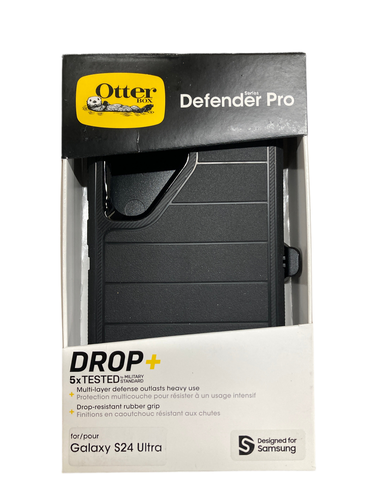Otter - Defender Pro drop+ phone case for Galaxy S24 Ultra
