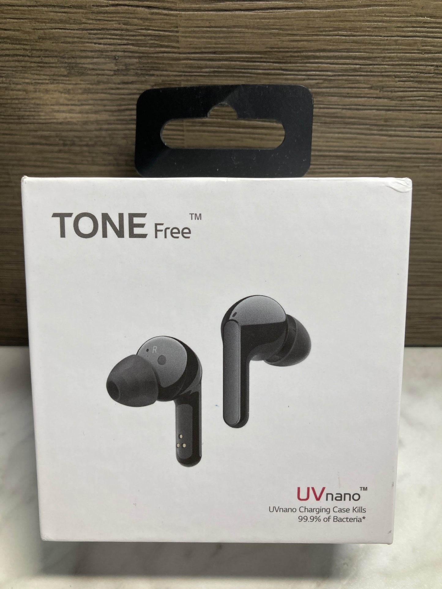 LG TONE - Wireless Bluetooth Earbuds with Meridian Sound, Dual Microphone, iPhone and Android Compatible, Wireless, Fast Charging, Black