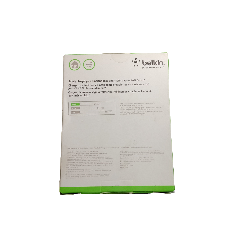Belkin Universal Home Micro-USB Charger with Cable