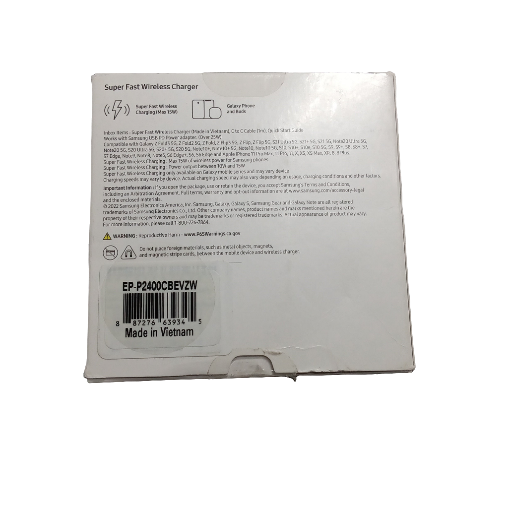 Super Fast Wireless Charger Max 15W