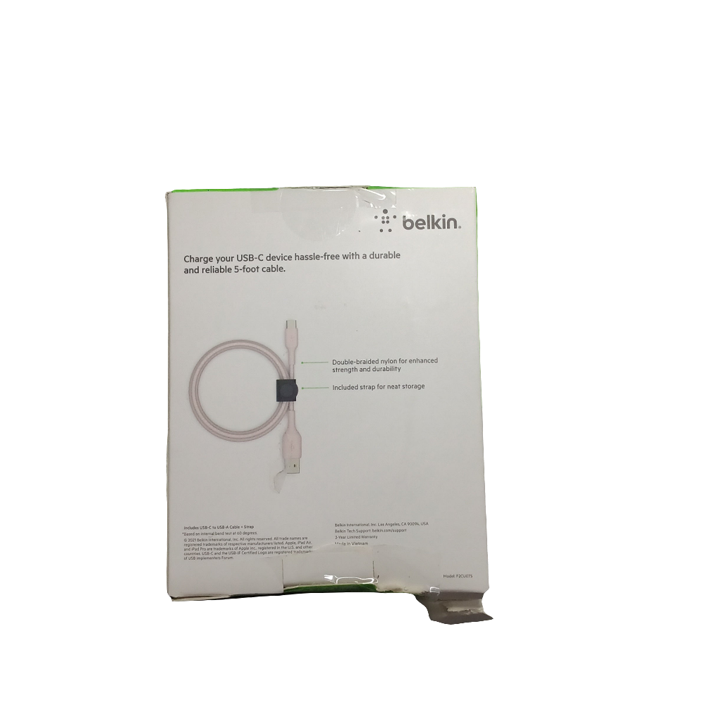Belkin Boost Charge USB-C to USB-A Cable with Strap