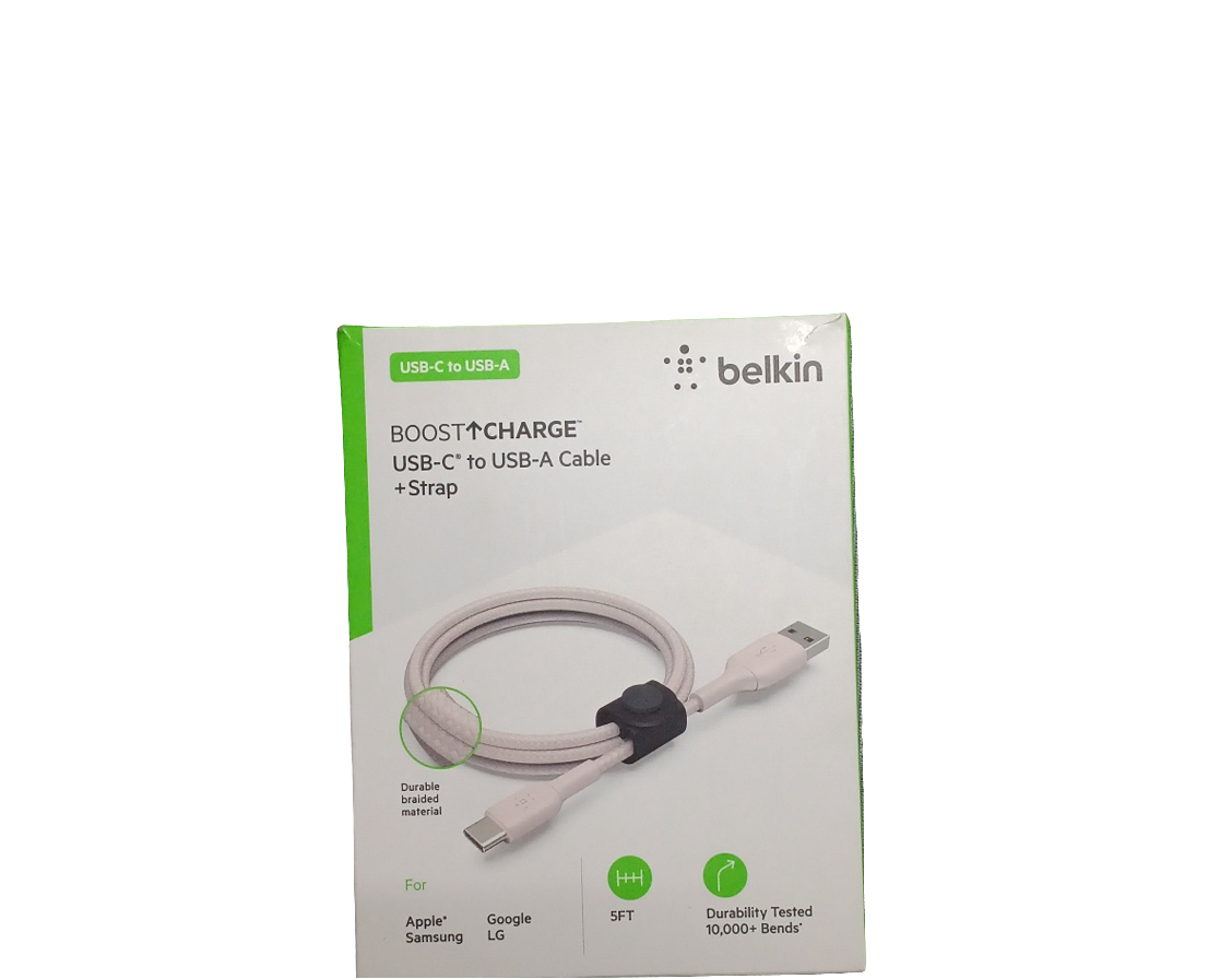 Belkin Boost Charge USB-C to USB-A Cable with Strap