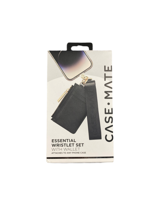 CaseMate- Essential wristlet set with wallet, attaches to any phone case