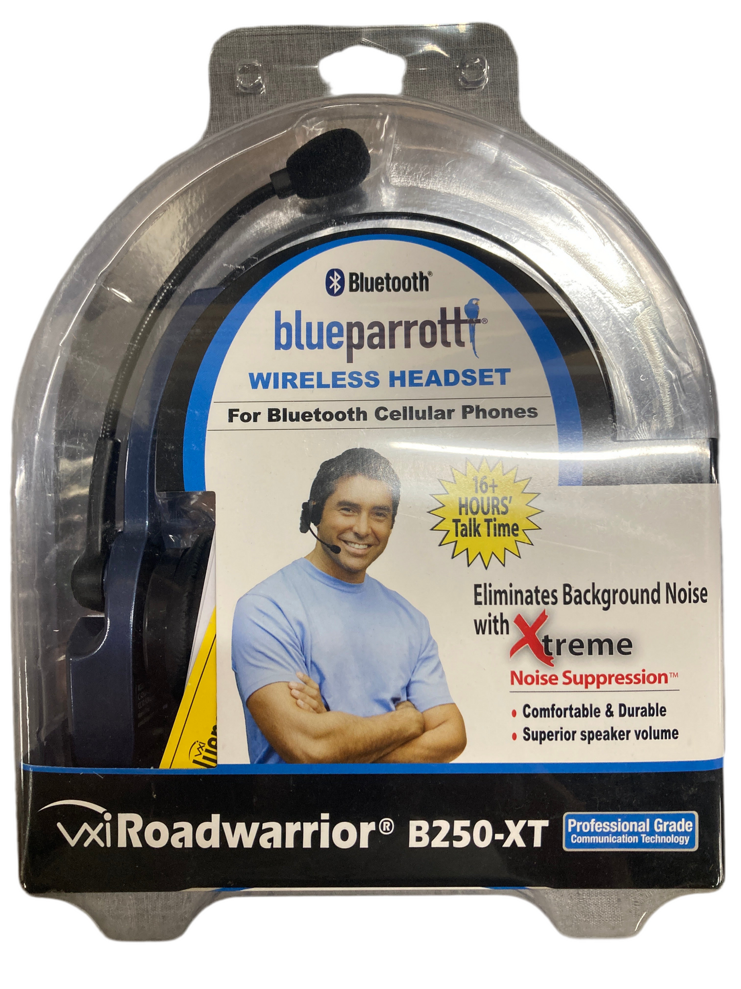 Blueparrott bluetooth wireless headset for cellular phones
