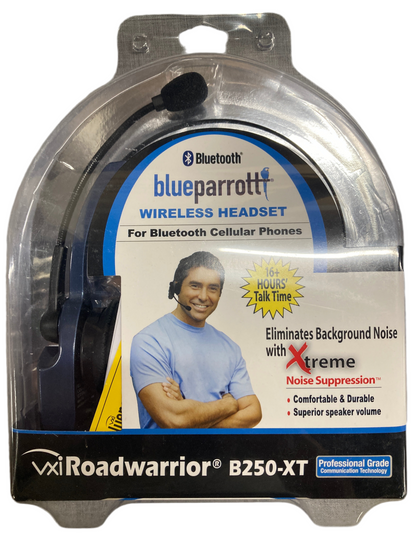 Blueparrott bluetooth wireless headset for cellular phones