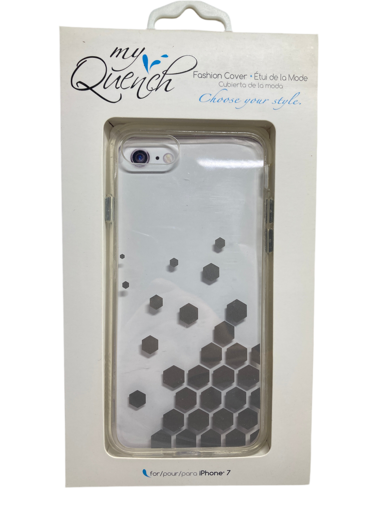 My Quench- iPhone 7/8/SE case, Clear with design