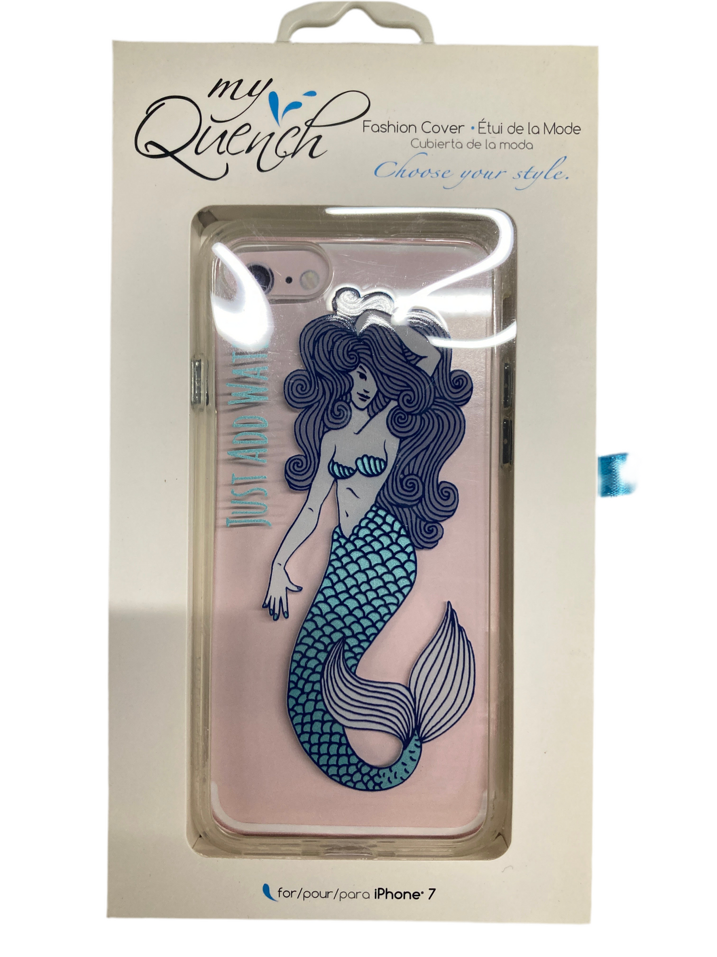 My Quench- iPhone 7/8/SE case, Clear with design