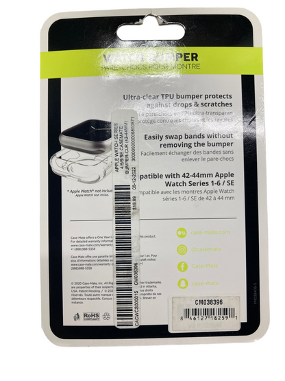 CaseMate- Touch watch Bumper for APPLE WATCH series 1-6/ SE