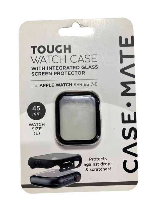 CaseMate- Touch Watch case with integrated glass screen protector for Apple Watch Series 4-6/SE and 7-8