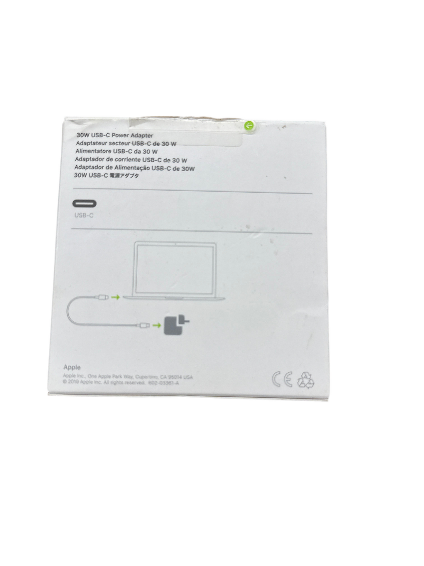 Apple 30w wall charger