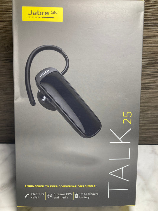 Jabra Talk 5 Ear-Hook Bluetooth Headset, Hands-Free Calls, Black