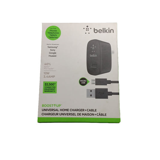 Belkin Universal Home Micro-USB Charger with Cable