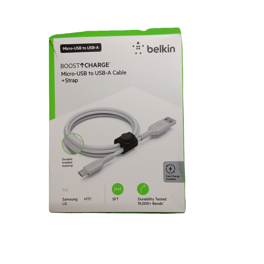 Belkin Boost Charge Micro-USB to USB-A Cable with Strap